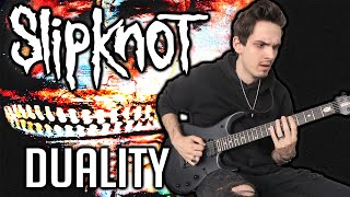 Slipknot  Duality  GUITAR COVER 2020  Screen Tabs [upl. by Gherardo]