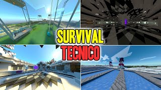 🔥DESCARGA Mi Mundo SURVIVAL TÉCNICO Minecraft 117  MUNDO TECNICO MINECRAFT PE [upl. by Derfnam]