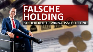 Sinnlose Steuergesetze Gewinnausschüttungen einer GmbH NICHT steuerfrei [upl. by Anum148]