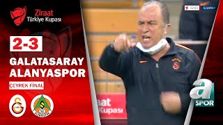 Galatasaray 23 Alanyaspor MAÇ ÖZETİ Ziraat Türkiye Kupası Çeyrek Final Maçı  10022021 [upl. by Eisle]