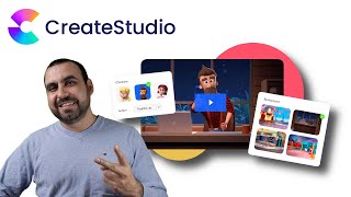 CreateStudio create animated videos in minutes [upl. by Readus69]