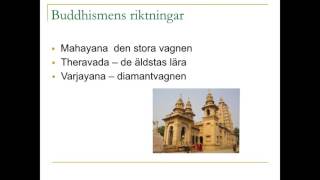 Buddhism skrift och inriktning [upl. by Marienthal]