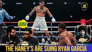 Devin Haney SUING Ryan Garcia After Beatdown [upl. by Nitsed587]