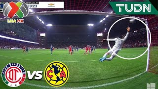 ¡ERA UN GOLAZO Poste SALVA al América  Toluca 20 América  Liga Mx AP2024  J16  TUDN [upl. by Aneerb722]