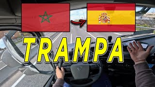 CAMIONEROS MARROQUÍES EN ESPAÑA 🇪🇸  El polémico CANJE de los Carnets marroquíes al español [upl. by Brouwer]