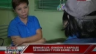 SONA Benhur Luy idinidiin si Napoles sa diumanoy pork barrel scam [upl. by Tatianna]