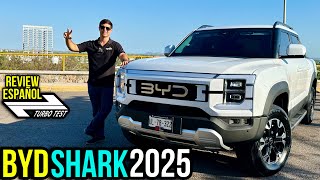 BYD SHARK GS 2025  La Pickup Hibrida Enchufable que conquistara Mexico [upl. by Neryt]