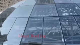 Beautiful glass roofing [upl. by Gunter706]