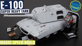 E100 Super Heavy Tank  Limited Edition  COBI 2571 Speed Build Review [upl. by Sukin]