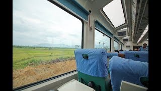 Vistadome train ride between Visakhapatnam and Araku India [upl. by Eeneg]