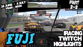 iRacing Twitch Highlights 22S3W3P2 28 June  4 July 2022 Part 2 Funny moves saves wins fails [upl. by Remo]