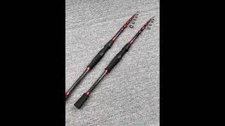 UltraLight Portable Carbon Fiber Telescopic Fishing Rod fishing fishingrods fishinggear [upl. by Hoskinson]