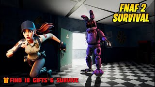 🐻🧸FNAF 2 SCARY SURVIVAL🍕FORTNITE  600501729330 [upl. by Inaluahek]