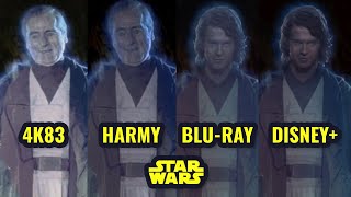 Despecialized vs 4K83 vs Disney vs Official BluRay  RETURN OF THE JEDI  Star Wars Changes [upl. by Manas]