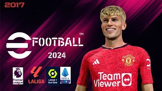 PES 2017 PATCH 2024 PC [upl. by Rep]