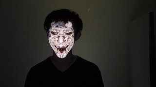 Dynamic Facial Projection Mapping Basic Test [upl. by Naus]