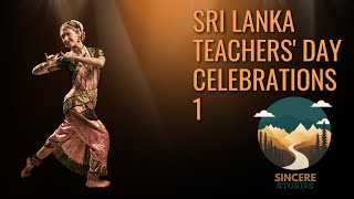 Sri Lanka Teachers Day Celebrations Gratitude and Respect in Schools  Video 1 [upl. by Aggarwal]