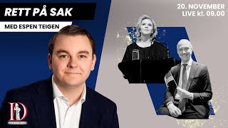 FrP over 25 prosent – er det tid for Make Norway Great Again  Rett på sak 20 november [upl. by Cotsen]