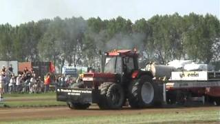 TrekkerTrek Herwijnen 2011 DirkJan Lagerwey met de Case IH 1455xl 9 ton [upl. by Sinnelg]