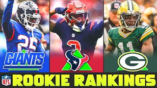 NFL Rookie Rankings Week 12  Rookie WRs on The Rise [upl. by Primo]