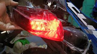 DIY INTEGRATED TAIL LIGHT PROBLEM  HONDA CLICK BAKIT AYAW GUMANA NG TAIL LIGHT AT BRAKE LIGHT [upl. by Wrennie]