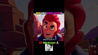 NEW Colt Voice Actor 🤩 brawlstars shorts [upl. by Nehte]