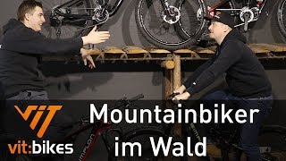 Neulich im Wald  Treffen sich zwei Mountainbiker  vitbikesTV [upl. by Otto]