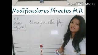 Modificadores del Sujeto Modificadores Directos Parte 1 [upl. by Ingeberg]