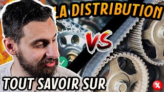 TOUT SAVOIR SUR LA DISTRIBUTION  CHAINE OU COURROIE [upl. by Hartnett411]