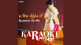 Me Sacaron Del Tenampa Karaoke Version [upl. by Rann]