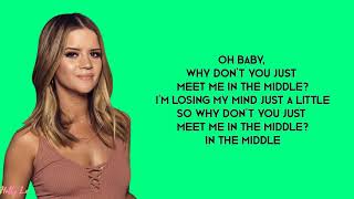 Zedd Maren Morris amp Grey  The Middle with LYRICS [upl. by Coffee551]