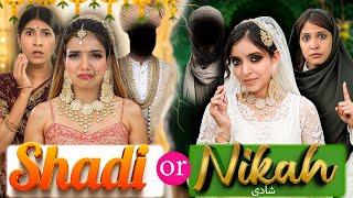 Sapna Ka Rishta  Shaadi vs Nikaah  Hindu vs Muslim Family Wedding  Anaysa [upl. by Ikkiv904]