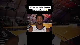 Flightreacts called jarren Jackson Justin Jefferson flightreacts memes nba nfl justinjefferson [upl. by Verlee]