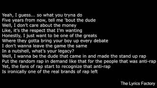 Lil Dicky  Professional Rapper Feat Snoop Dogg LYRICS [upl. by Eirol]