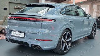 NEW 2024 Porsche Cayenne Coupe EHybrid SUV Facelift 470hp  Interior Exterior and Visual Review [upl. by Keyte]