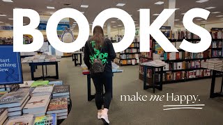 bookstore  cozy hobby vlog 🤎 book shopping at barnes and noble annotating amp puzzles [upl. by Akiram684]