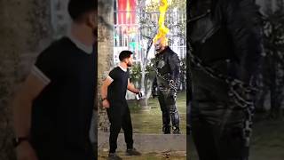 Motoqueiro Fantasma Encontrou ele na esquina Part 2 Ghost Rider Prank [upl. by Cale]