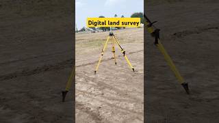 Digital Land Survey In Telangana shortfeed shortvideo [upl. by Anayi221]