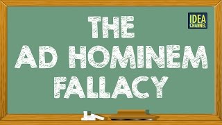 The Ad Hominem Fallacy  Idea Channel  PBS Digital Studios [upl. by Gorton]