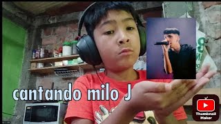 cantando canciones de milo j🤑🤑 music [upl. by Aicxela663]