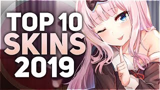 osu Top 10 Skins Compilation 2019 [upl. by Stargell]