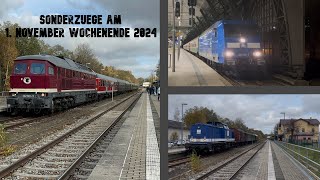 Sonderzüge am 1 November Wochenende 2024 [upl. by Elburt]