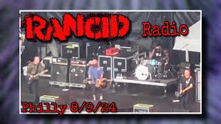 Rancid quotRadioquot  Citizens Bank Park Philadelphia PA 8924 [upl. by Zasuwa147]