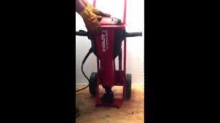 Hilti TE 3000 Concrete Breaker Discussion [upl. by Rickie424]