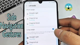 Hindi Samsung A50 Hidden Features  Navigation Gestures better than Miui [upl. by Salot]