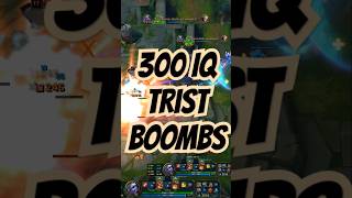 TRISTANA SMART BOMBS 🧠 leagueoflegends new [upl. by Ahsilet]