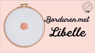 Het Frans knoopje zo maak je deze borduursteek [upl. by Enialed]