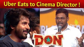 Uber Eats to Cinema Director   Director Cibi Chakaravarthi speech  DON Trailer Launch [upl. by Arbua]