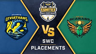 SWC Placements Day 4 Group A amp B Finals LEVIATHANS VS SOLAR SCARABS [upl. by Domonic]