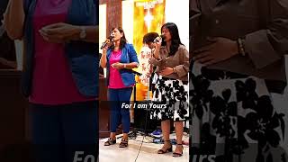 Oceans Where Feet May Fail Hillsong Worship shorts [upl. by Dori959]